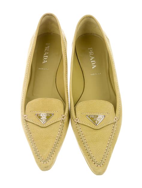 prada loafers pointed toe